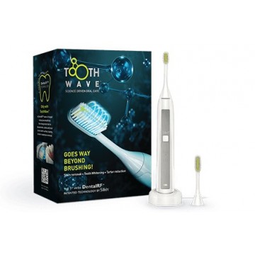 Periuta de dinti electrica cu tehnologie DentalRF Silk'n ToothWave, eliminare tartru, timer, 48.000 de vibratii pe minut